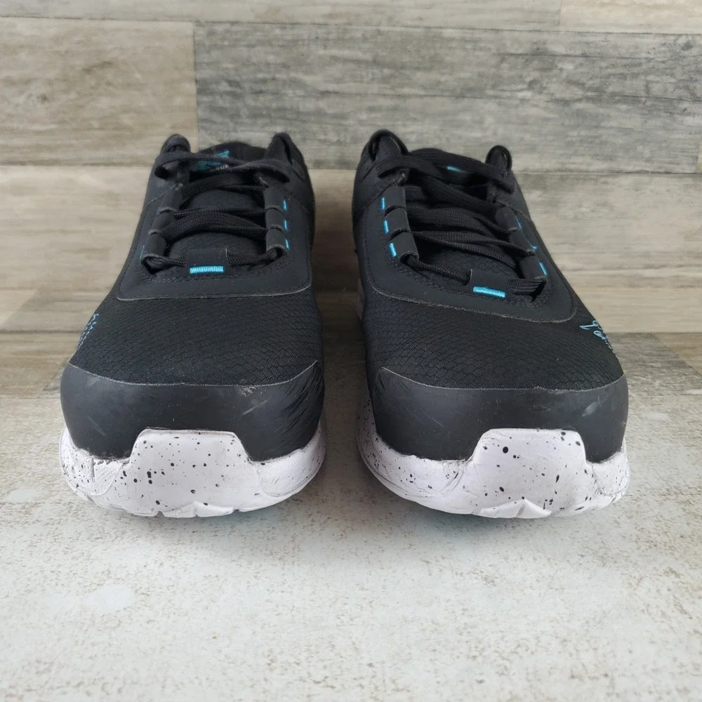 Timberland PRO Overdrive Mens Work Shoes Sz 7.5 W Black Composite Safety Sneaker